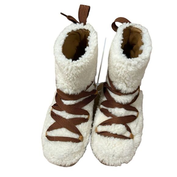 REVOLVE SEE BY CHLOÉ Charlee shearling ankle boots - Picture 6 of 12
